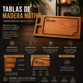 Tablas de Madera Nativa Personalizadas – Regalo Corporativo para Empresas y Automotoras